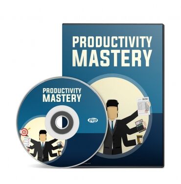 eCover representing Productivity Mastery Videos, Tutorials & Courses with Personal Use Rights