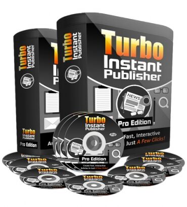 eCover representing Turbo Instant Publisher Pro eBooks & Reports/Software & Scripts with Personal Use Rights