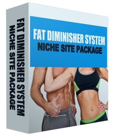 eCover representing Fat Diminisher Niche Site Package Templates & Themes with Personal Use Rights