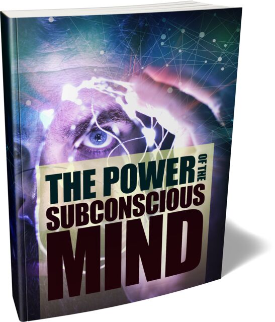 eCover representing The Power Of The Subconscious Mind eBooks & Reports with Master Resell Rights