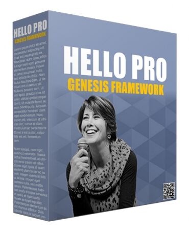 eCover representing Hello Pro Genesis WordPress Theme  with Personal Use Rights