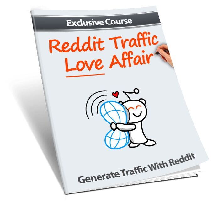 eCover representing Reddit Traffic Love Affair eBooks & Reports with Master Resell Rights