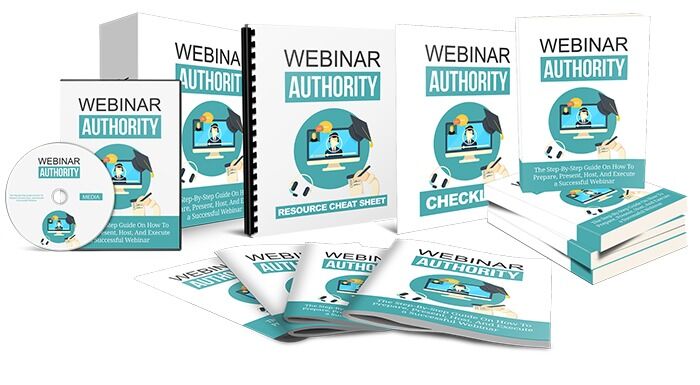 eCover representing Webinar Authority eBooks & Reports with Master Resell Rights