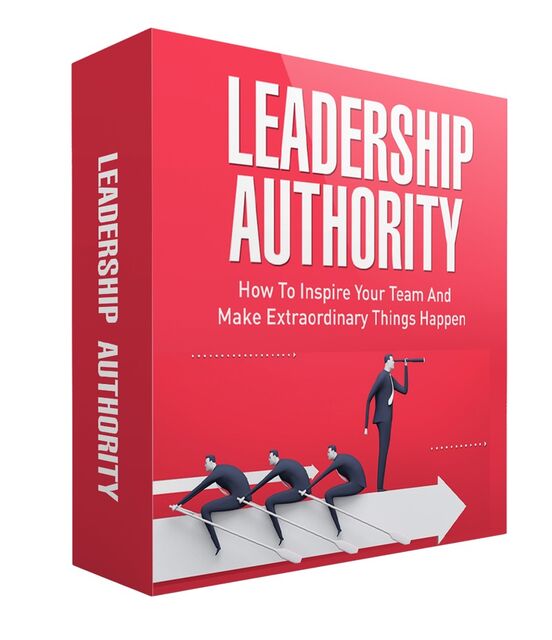 eCover representing Leadership Authority eBooks & Reports with Master Resell Rights