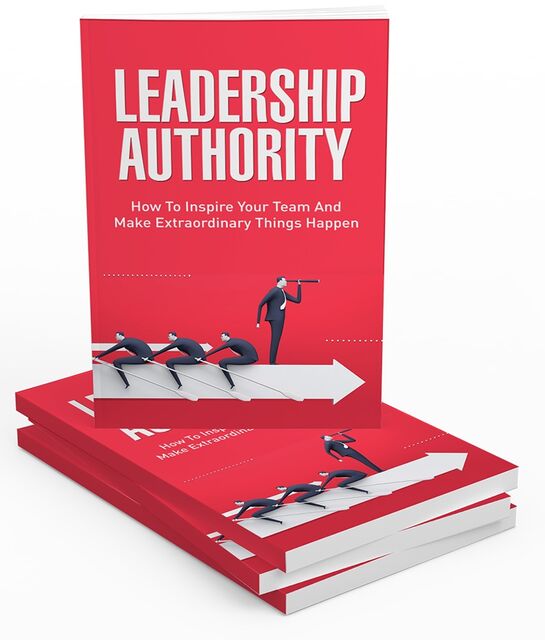 eCover representing Leadership Authority eBooks & Reports with Master Resell Rights