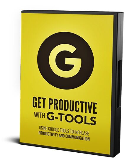 eCover representing Get Productive With G-tools Videos, Tutorials & Courses with Master Resell Rights