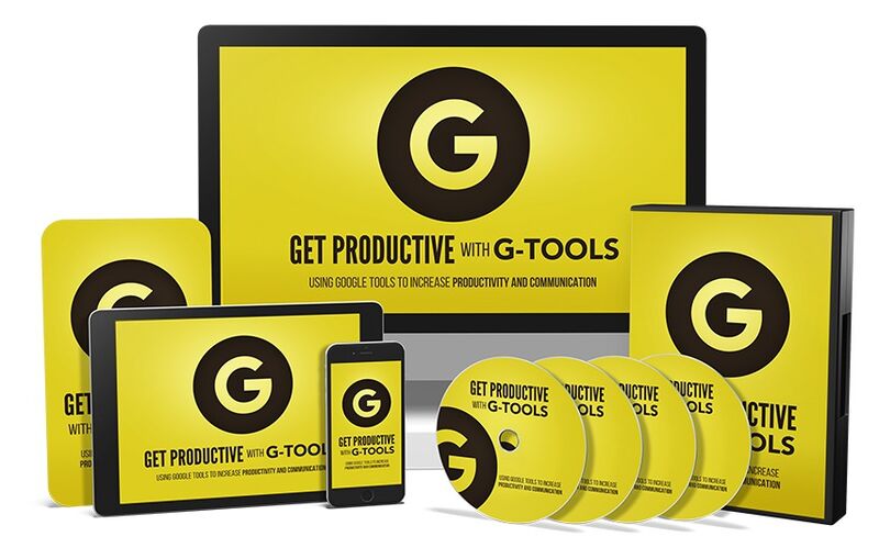 eCover representing Get Productive With G-tools Videos, Tutorials & Courses with Master Resell Rights