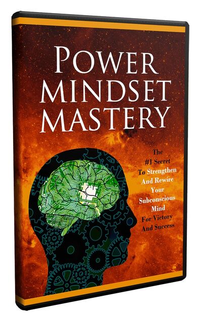 eCover representing Power Mindset Mastery Video Upgrade Videos, Tutorials & Courses with Master Resell Rights