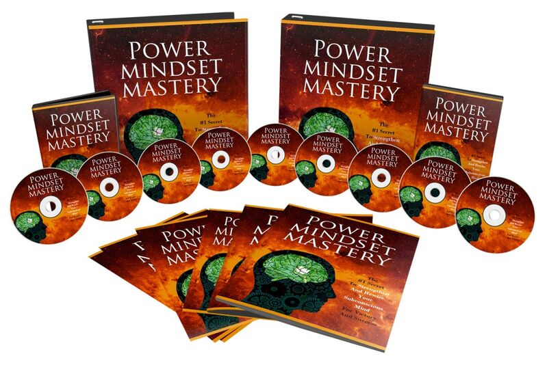 eCover representing Power Mindset Mastery Video Upgrade Videos, Tutorials & Courses with Master Resell Rights