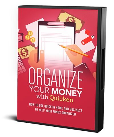 eCover representing Organize Your Money With Quicken Videos, Tutorials & Courses with Master Resell Rights