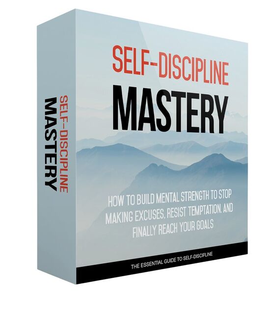 eCover representing Self-Discipline Mastery eBooks & Reports with Master Resell Rights