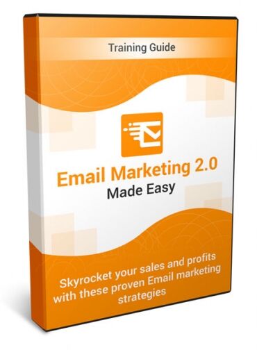 eCover representing Email Marketing 2.0 Made Easy Videos Videos, Tutorials & Courses with Personal Use Rights