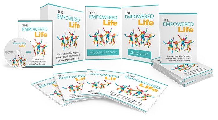eCover representing The Empowered Life eBooks & Reports with Master Resell Rights