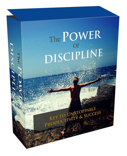 eCover representing The Power Of Discipline eBooks & Reports with Master Resell Rights