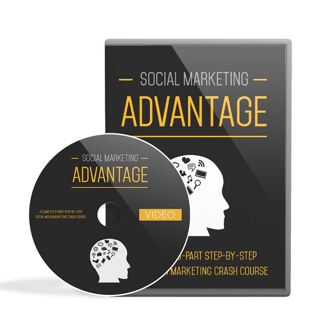 eCover representing Social Marketing Advantage Video Upgrade Videos, Tutorials & Courses with Master Resell Rights