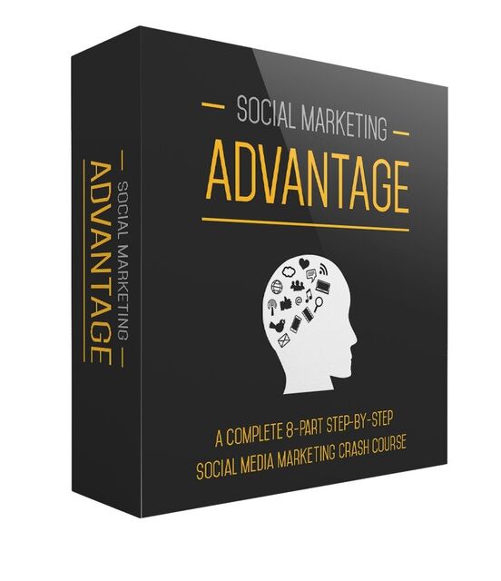 eCover representing Social Marketing Advantage Video Upgrade Videos, Tutorials & Courses with Master Resell Rights