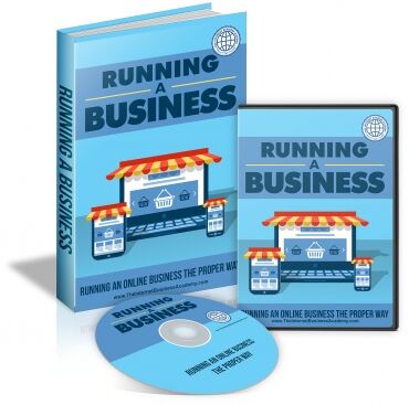 eCover representing Running A Business Videos, Tutorials & Courses with Master Resell Rights