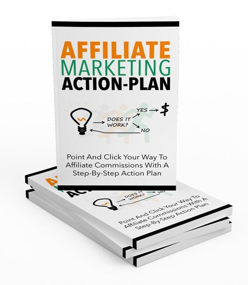 eCover representing Affiliate Marketing Action Plan Gold Upgrade eBooks & Reports with Master Resell Rights