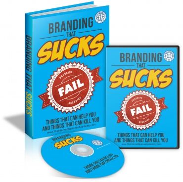 eCover representing Branding That Sucks eBooks & Reports/Videos, Tutorials & Courses with Master Resell Rights