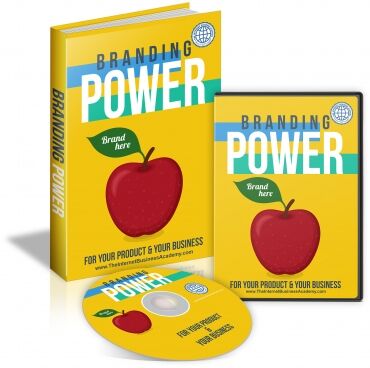 eCover representing Branding Power Videos, Tutorials & Courses with Master Resell Rights