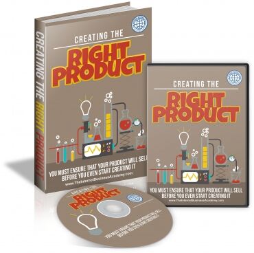 eCover representing Creating The Right Product Videos, Tutorials & Courses with Master Resell Rights