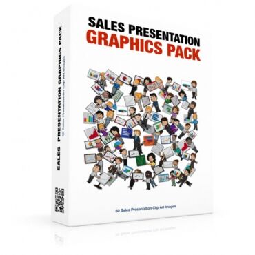 eCover representing Sales Presentation Graphics Pack  with Personal Use Rights