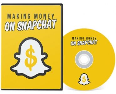 eCover representing Making Money On Snapchat Videos, Tutorials & Courses with Master Resell Rights
