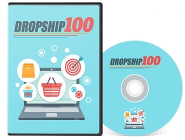 eCover representing Dropship 100 Videos, Tutorials & Courses with Master Resell Rights