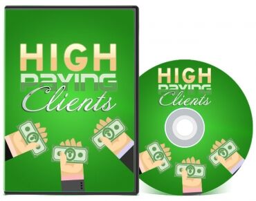 eCover representing High Paying Clients Videos, Tutorials & Courses with Master Resell Rights