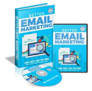 eCover representing Better Email Marketing Videos, Tutorials & Courses with Master Resell Rights