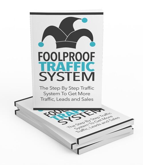 eCover representing Foolproof Traffic System Gold eBooks & Reports with Master Resell Rights