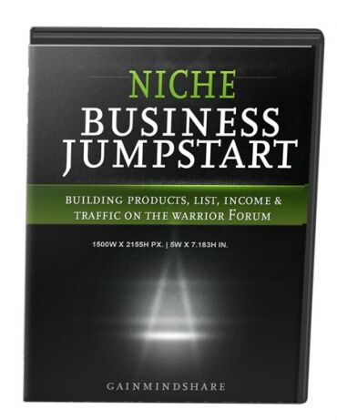 eCover representing Niche Business Jumpstart Videos, Tutorials & Courses with Master Resell Rights