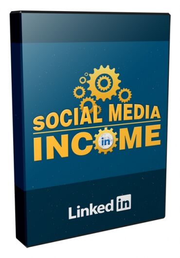 eCover representing Social Media Income - Linkedin Videos, Tutorials & Courses with Master Resell Rights