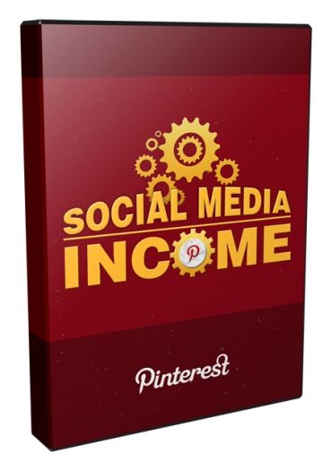 eCover representing Social Media Income - Pinterest Videos, Tutorials & Courses with Master Resell Rights
