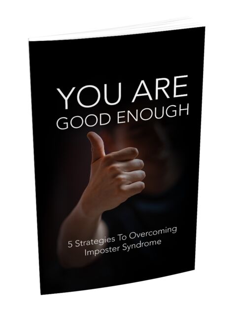 eCover representing Overcome Imposter Syndrome eBooks & Reports with Master Resell Rights