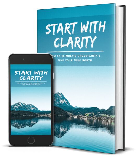 eCover representing Start With Clarity eBooks & Reports with Master Resell Rights