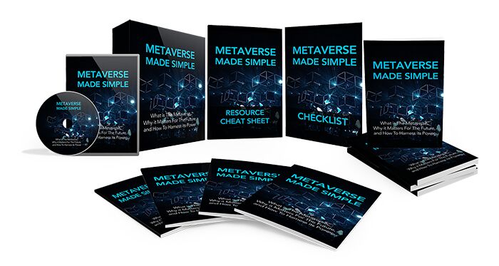 eCover representing Metaverse Made Simple Video Course  with Master Resell Rights