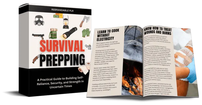 eCover representing Survival Prepping Tips  with 