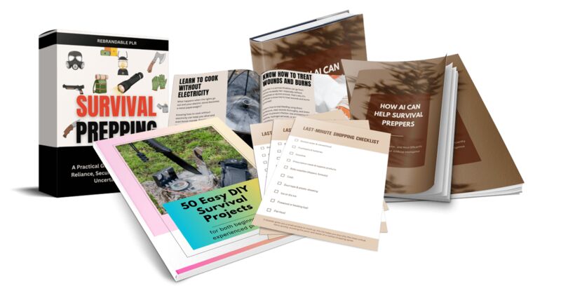 eCover representing Survival Prepping Tips  with 