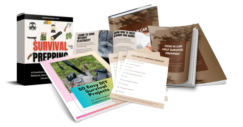 eCover representing Survival Prepping Tips  with 