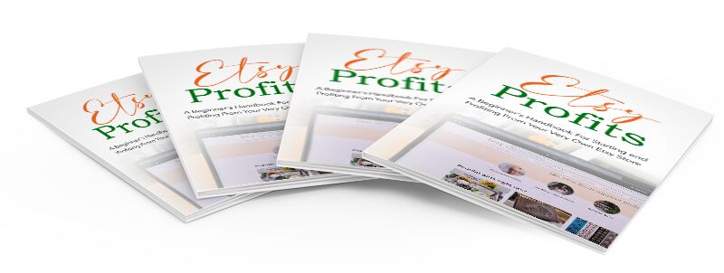 eCover representing Etsy Profits eBooks & Reports with Master Resell Rights