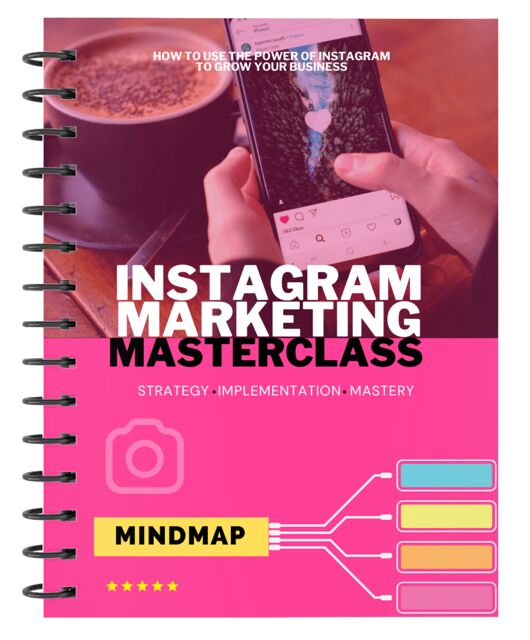 eCover representing Instagram Marketing Masterclass  with 