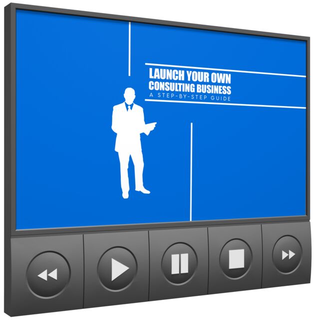 eCover representing Launch Your Own Conslutning Business Video Upgrade Videos, Tutorials & Courses with Private Label Rights