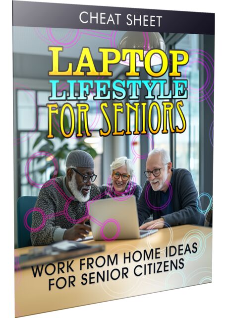 eCover representing Laptop Lifestyle For Seniors eBooks & Reports with Master Resell Rights