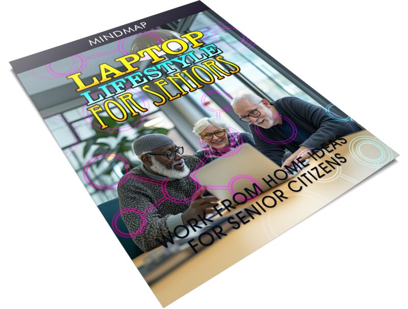 eCover representing Laptop Lifestyle For Seniors eBooks & Reports with Master Resell Rights