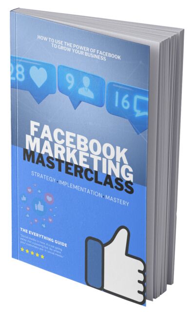 eCover representing Facebook Marketing Masterclass  with 