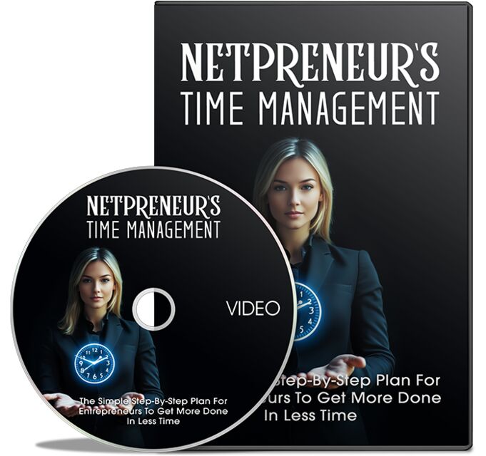 eCover representing Netpreneurs Time Management Video Upgrade  with 