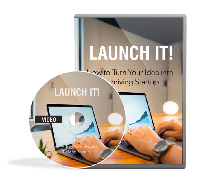 eCover representing Launch It! Video Upgrade Videos, Tutorials & Courses with Master Resell Rights