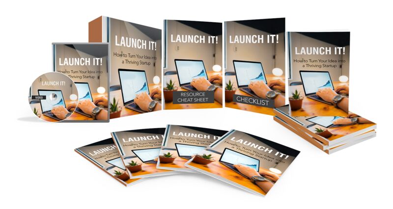 eCover representing Launch It! Video Upgrade Videos, Tutorials & Courses with Master Resell Rights