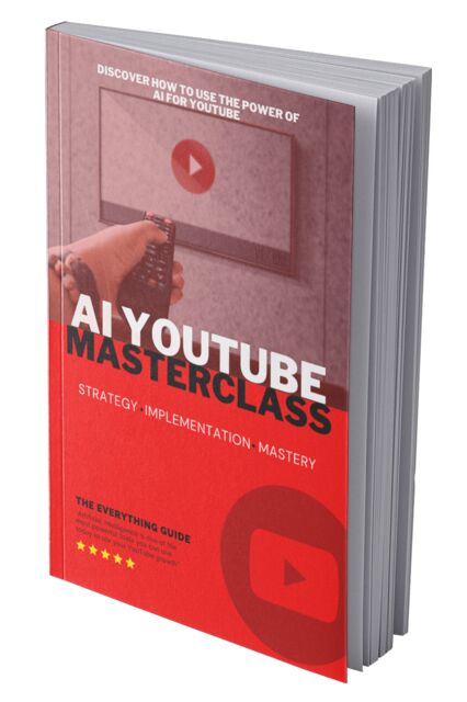 eCover representing AI Youtube Masterclass eBooks & Reports with Master Resell Rights